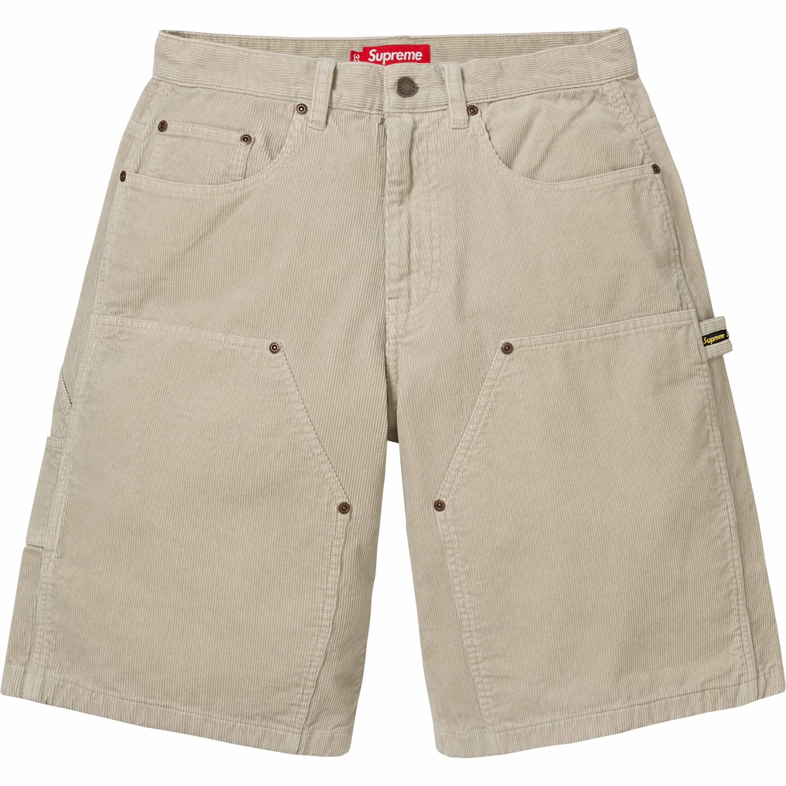 Washed Corduroy Double Knee Painter Short view 14